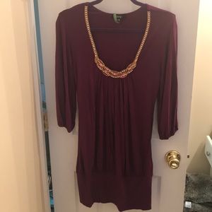 Gorgeous Sky embellished dress